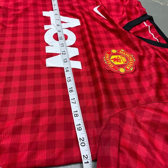 Nike Manchester United Home Jersey 479278-623 Large Soccer Futbol Checker - Picture 5 of 10